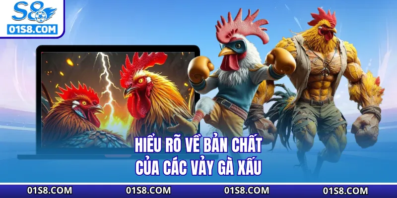 Hiểu rõ về bản chất của các vảy gà xấu